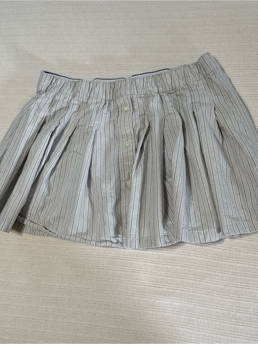 Aerie Striped Mini Skort / Shorts with Pockets / Medium